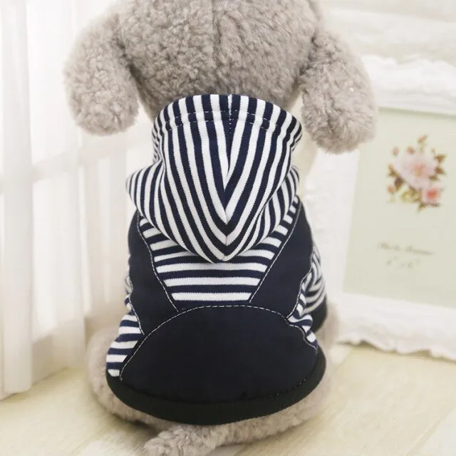 2PUOUPUOU Winter Pet Dog Clothes Cute Dog Clothes for Small Dogs Coat Cotton Ropa Perro Cute Thicken Warm Dogs Clothing XS-XXL