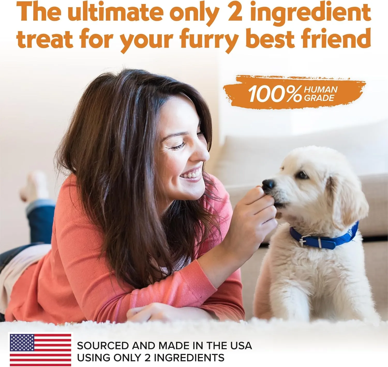 Barkin Burger - Wild Alaskan Salmon & Pumpkin Grain-Free Dog Treats, 4 oz - Premium Two-Ingredient, All-Natural, Low-Fat, Lean Protein Treats for Dogs and Breeds