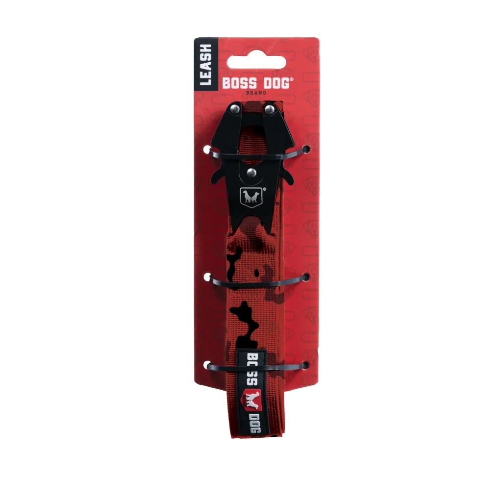 Boss Dog Tactical Leash - Red Camo