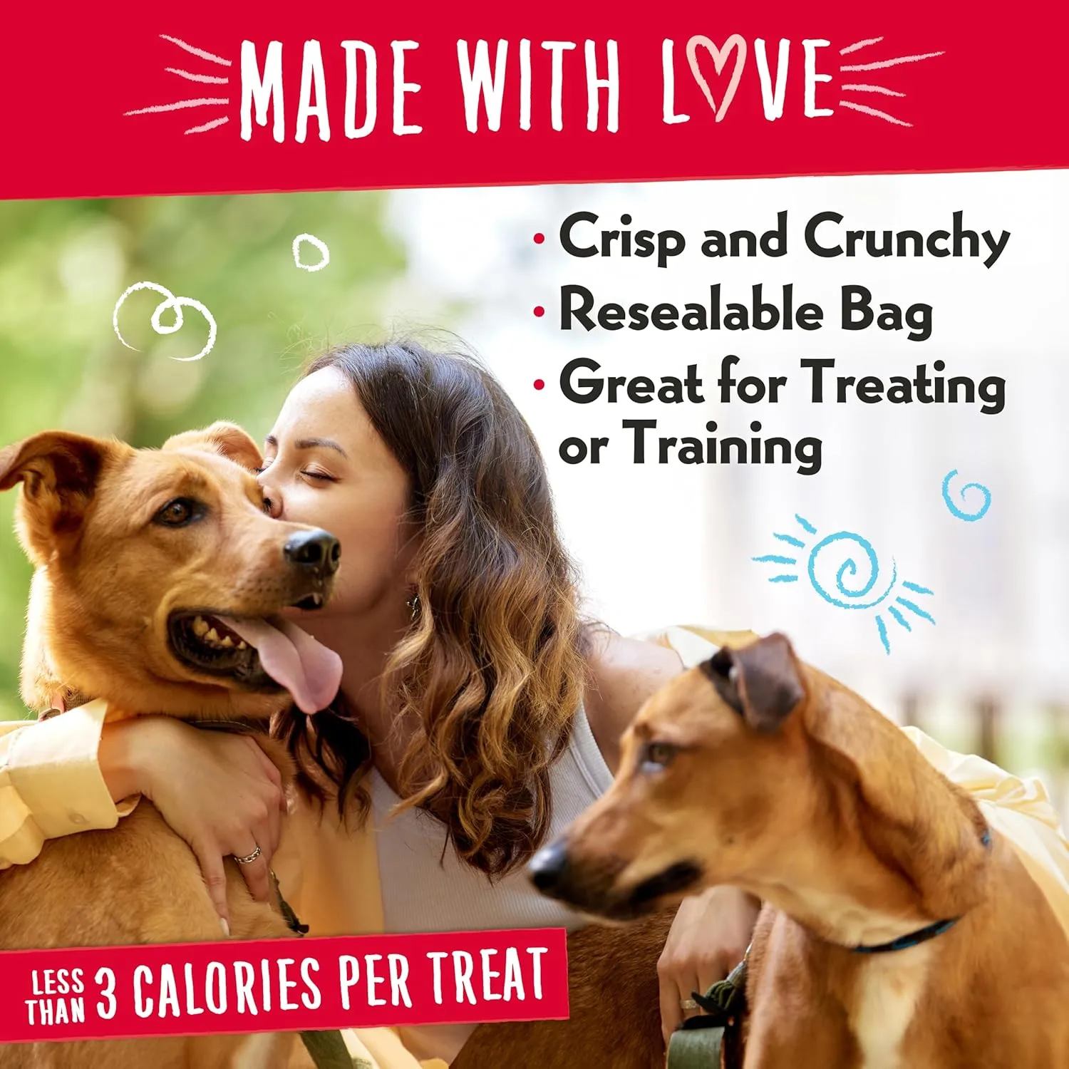 Charlee Bear Dog Treat, 16-Ounce, Cheese/Egg