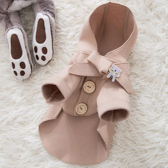 Coats Pet Dog Clothes Fashion Clothing Dogs Coat Super Small Costume Cute Thermal Chihuahua Print Winter Pink Girl Mascotas