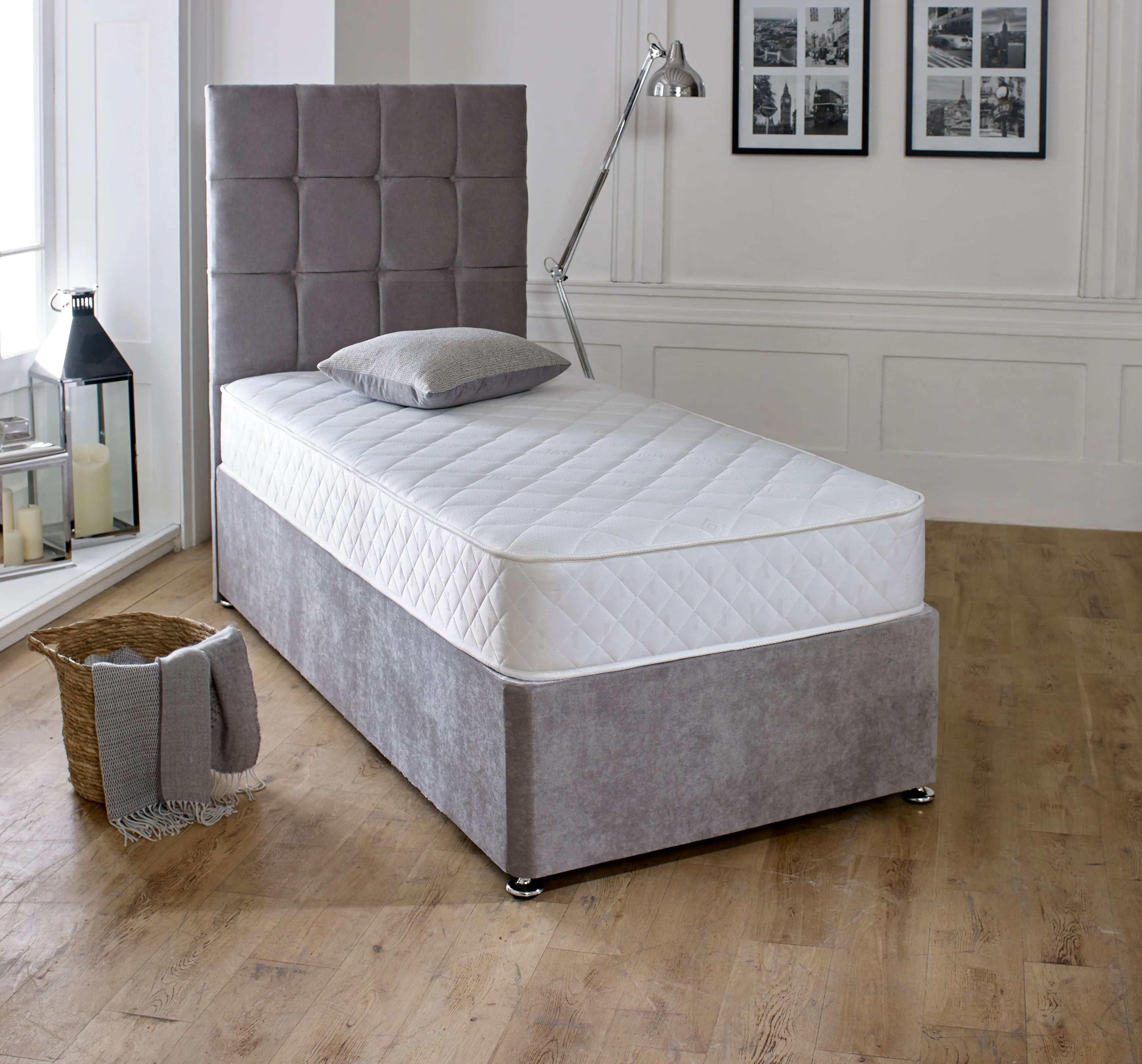 Diamond Cooltouch Plush Essential Foam Free Pinna-Coil Bonnell Innerspring Mattress
