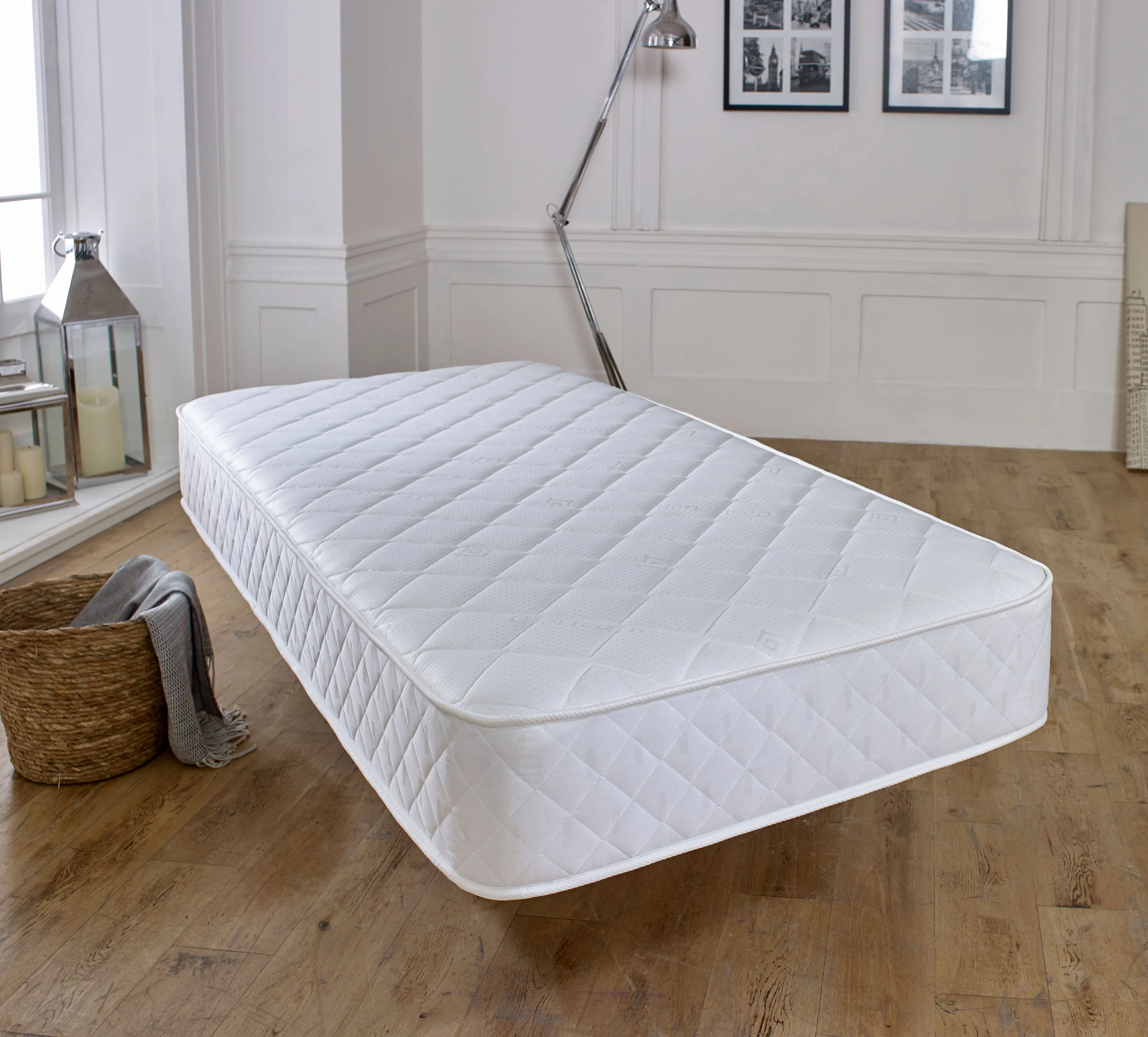 Diamond Cooltouch Plush Essential Foam Free Pinna-Coil Bonnell Innerspring Mattress