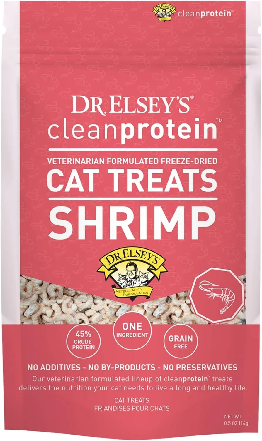 Dr. Elsey's Freeze-Dried Shrimp Cat Treats 0.5 oz.