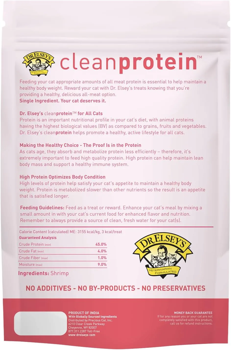 Dr. Elsey's Freeze-Dried Shrimp Cat Treats 0.5 oz.