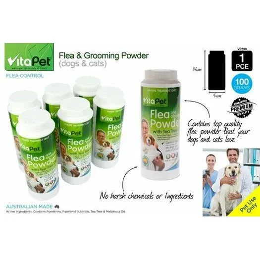 Flea & Grooming Powder - Dogs & Cats