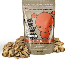 Freeze-Dried Chicken Liver Dog Treats | High-Protein Puppy Training Treats for Small, Medium, & Large Dogs | Grain-Free, All-Natural Pet Snacks | Made in The USA