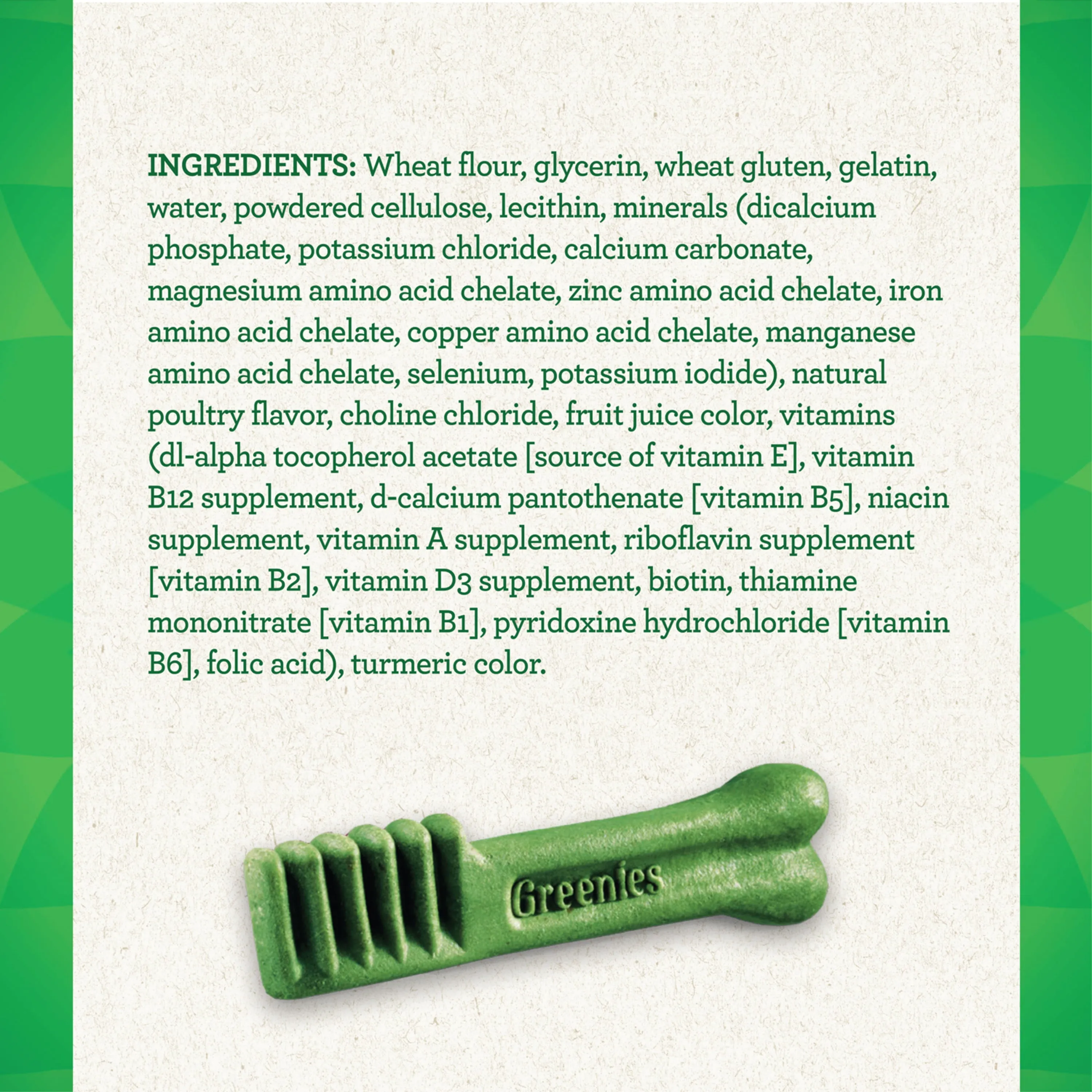 GREENIES Original TEENIE Natural Dental Dog Treats, 12 oz. Pack (43 Treats)
