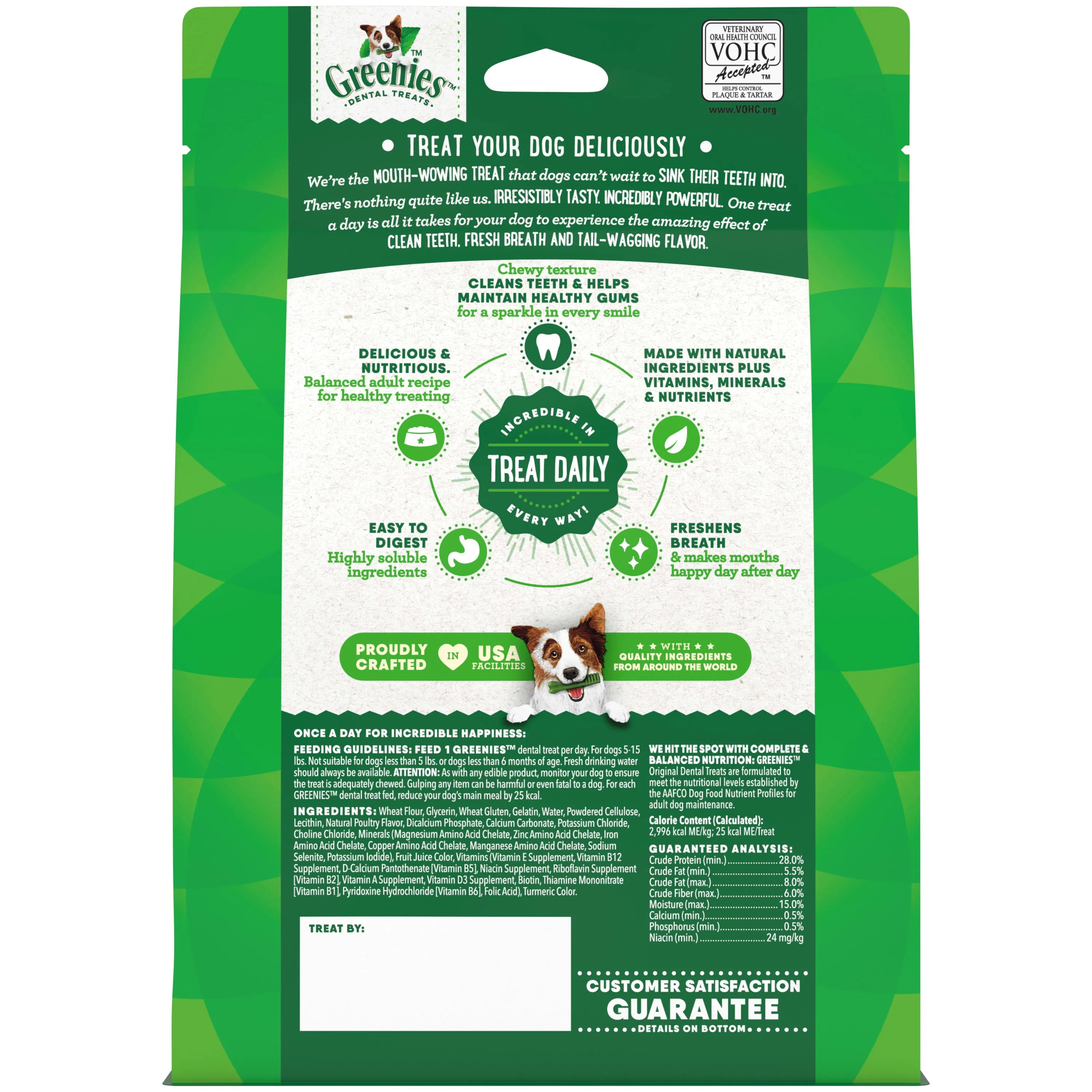 GREENIES Original TEENIE Natural Dental Dog Treats, 12 oz. Pack (43 Treats)