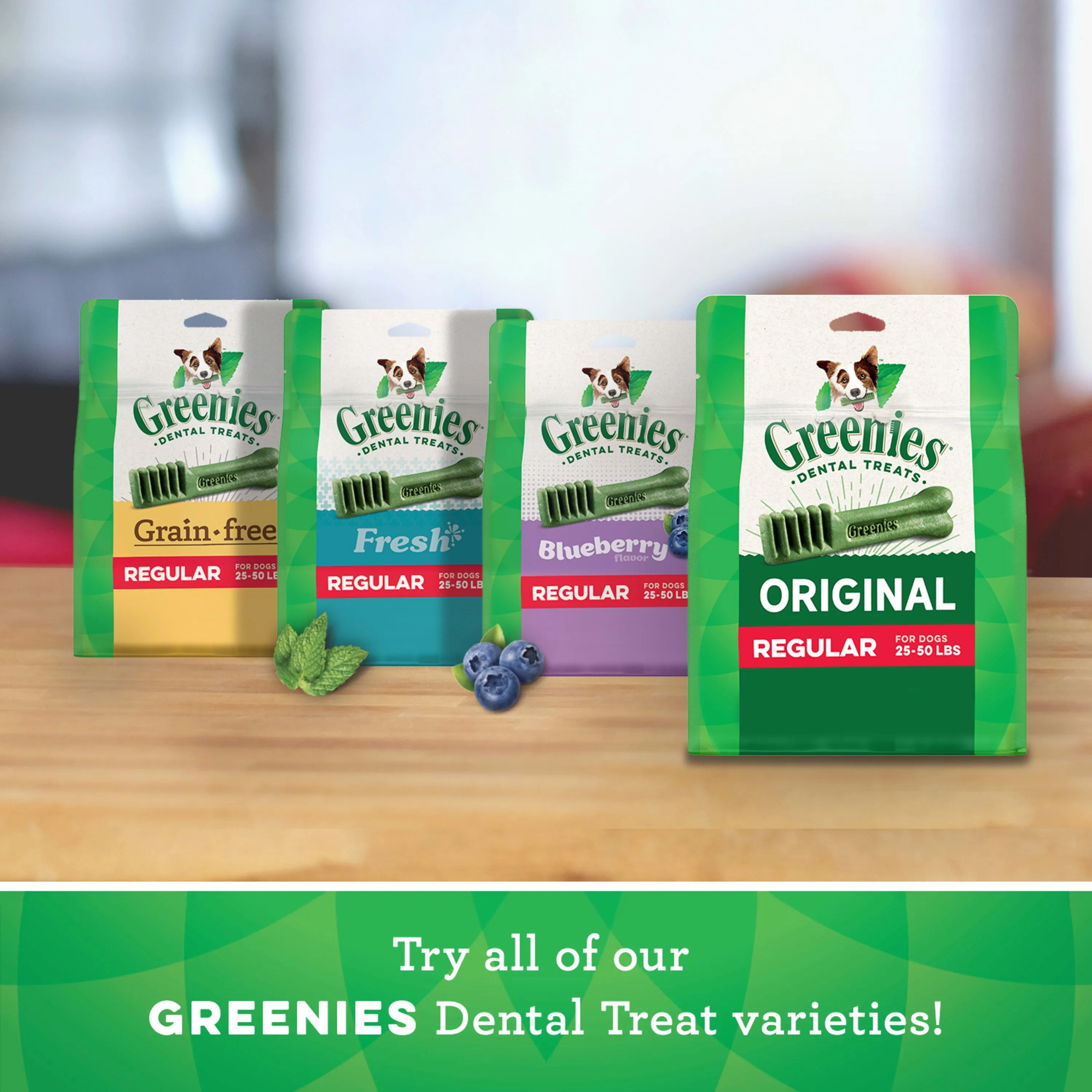 GREENIES Original TEENIE Natural Dental Dog Treats, 12 oz. Pack (43 Treats)