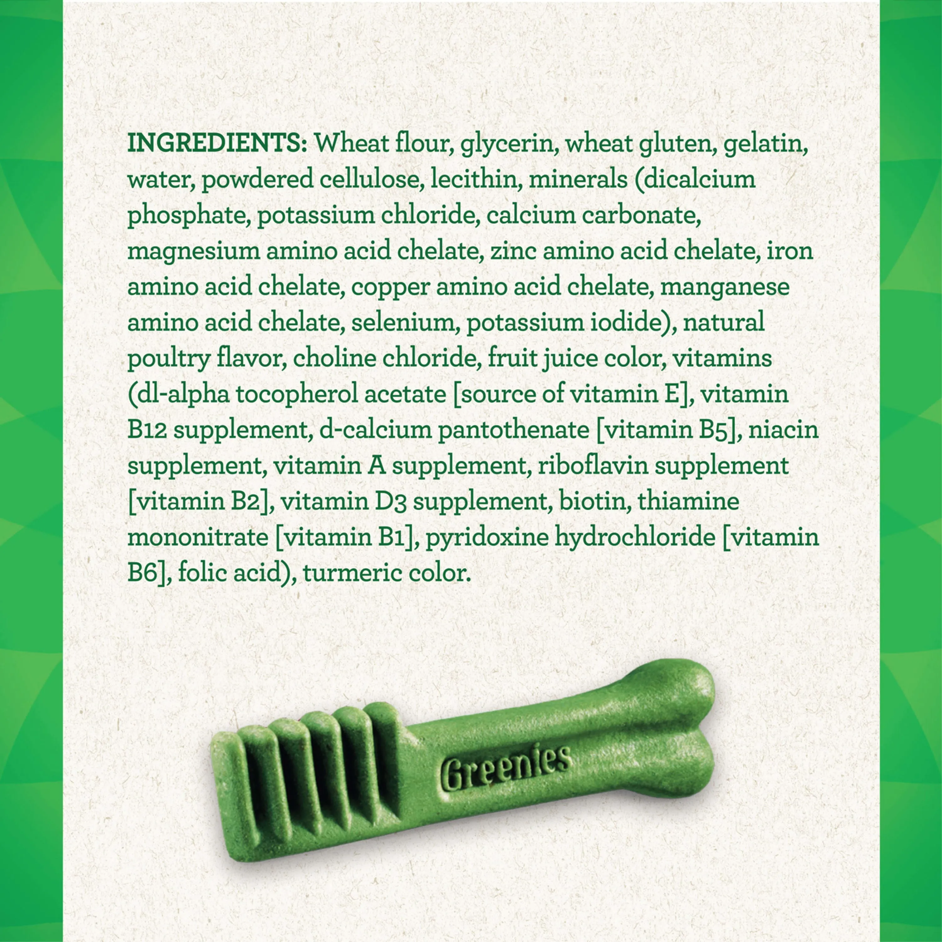 GREENIES Original TEENIE Natural Dental Dog Treats, 12 oz. Pack (43 Treats)