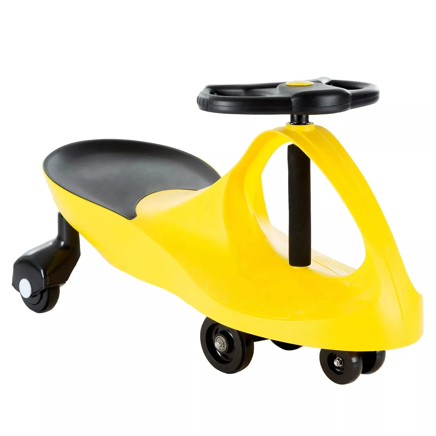 Hello! Play! Lil' Rider Zigzag Ride-On Car, Yellow