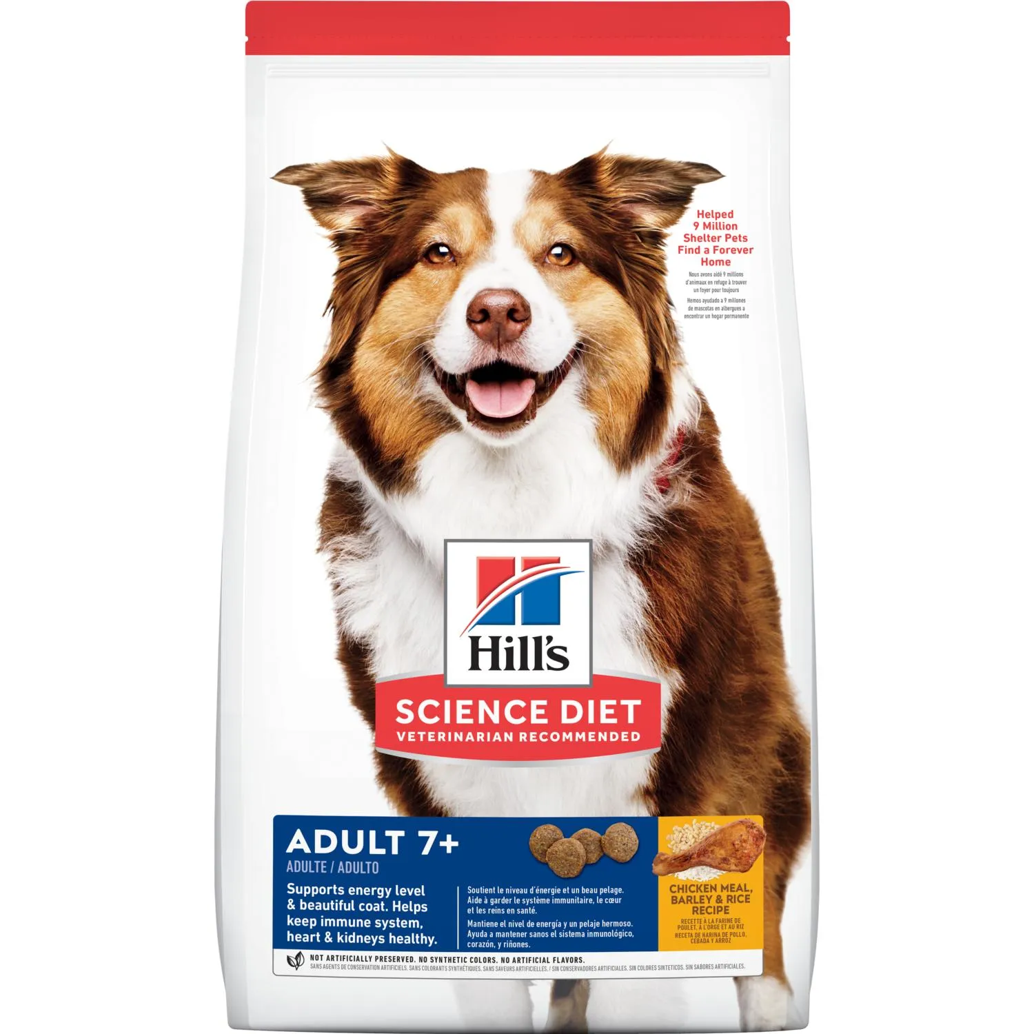 Hill's® Science Diet® Adult 7  Chicken Meal, Barley & Rice Recipe Dog Food