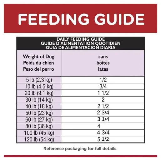 Hill's Science Diet Adult Beef & Barley Entree Canned Dog Food 370g