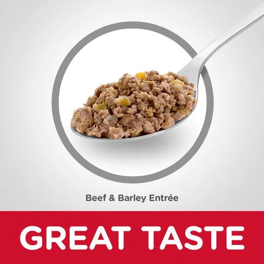 Hill's Science Diet Adult Beef & Barley Entree Canned Dog Food 370g