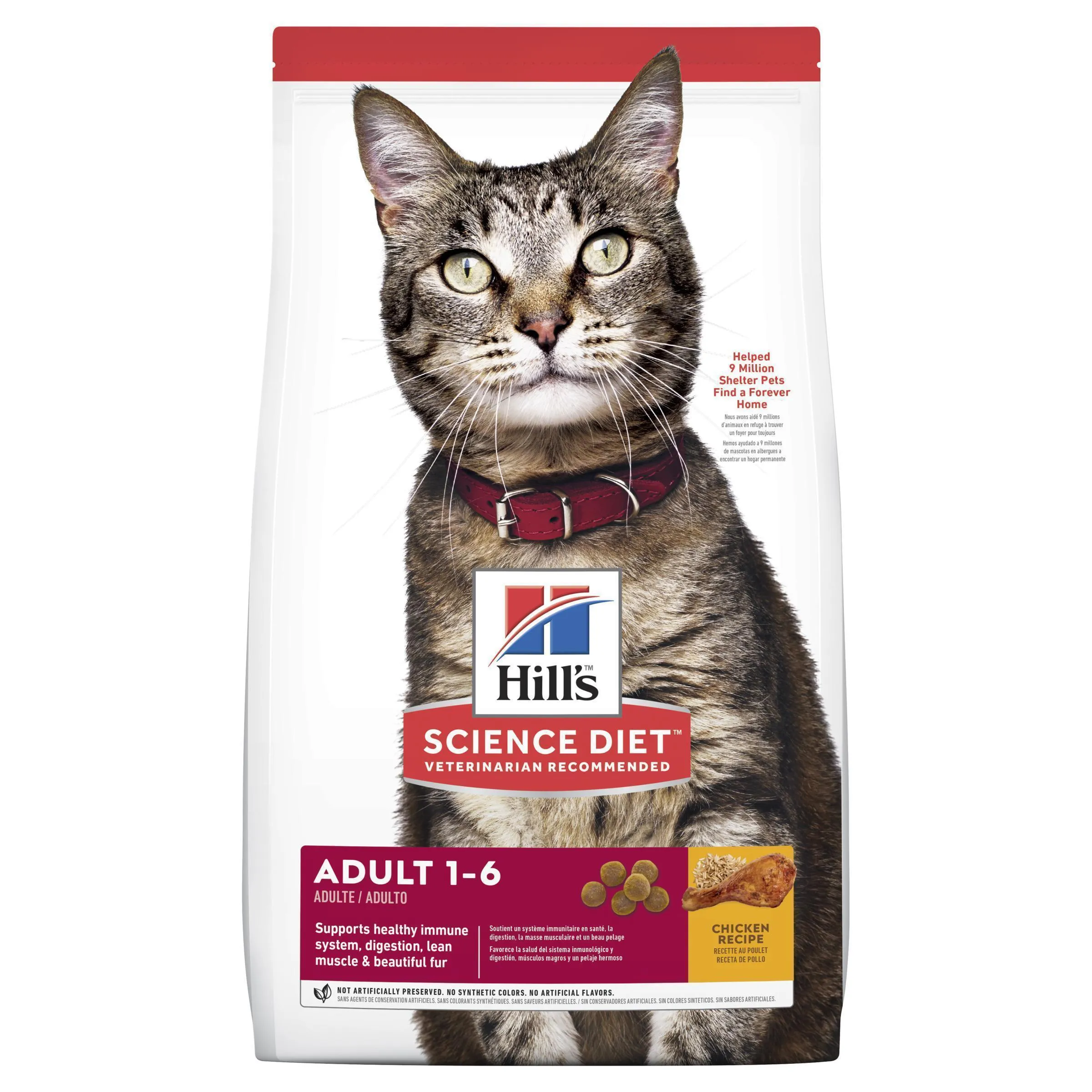 Hills Science Diet Adult Dry Cat Food 6kg^^^