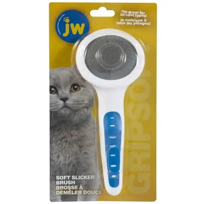 JW Pet Gripsoft Slicker Brush for Cats