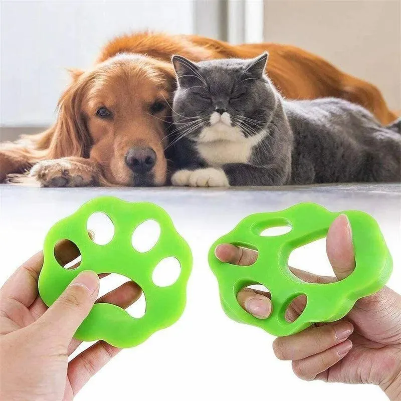 Laundry Pet Hair Remover, Versatile Use, Efficient Silica Gel Design, Reusable and Washable, Perfect for Hair-Free Laundry and Clothes