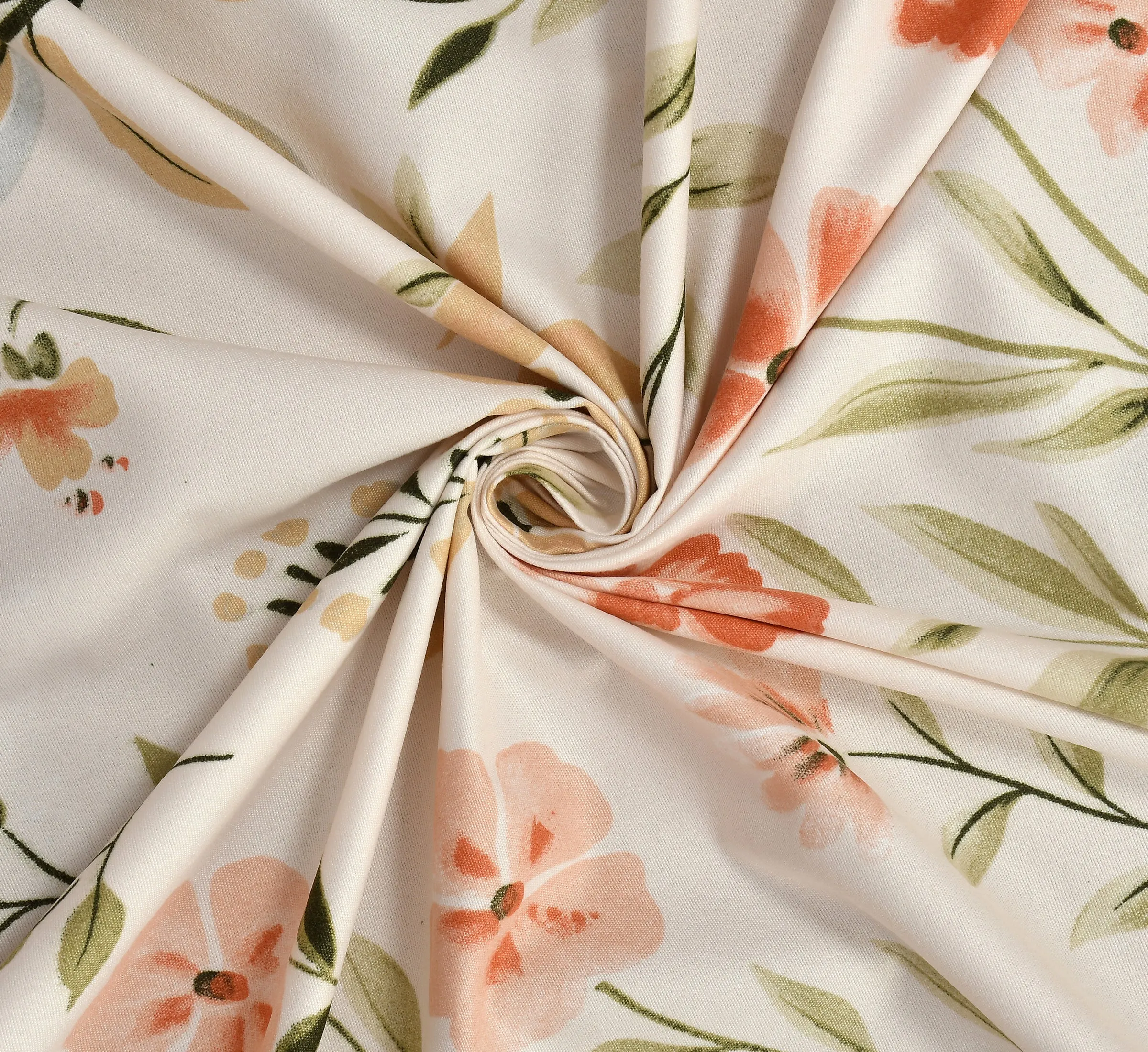 Livify Queen Size BedSheet - Sandy Cream - (90×100 inches)