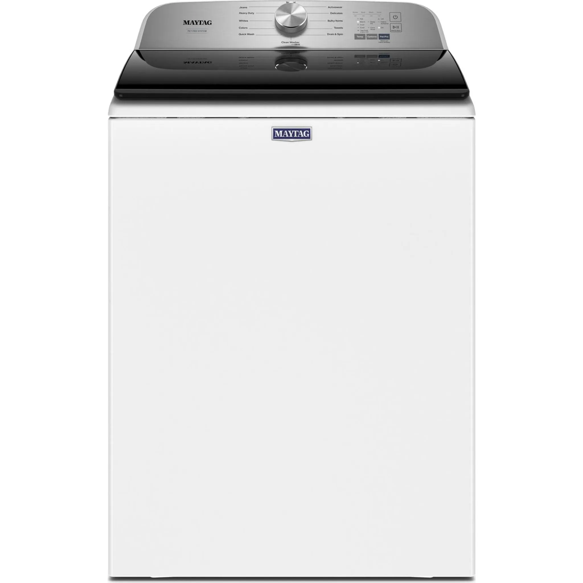 Maytag Pet Pro Top Load Washer - 5.4 cu. ft. IEC (MVW6500MW)