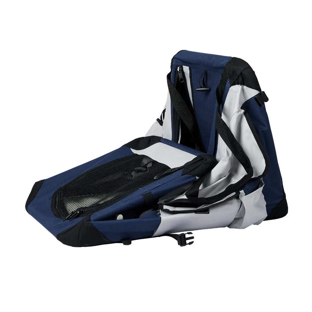 Pet Carrier Bag Dog Puppy Spacious Outdoor Travel Hand Portable Crate - L