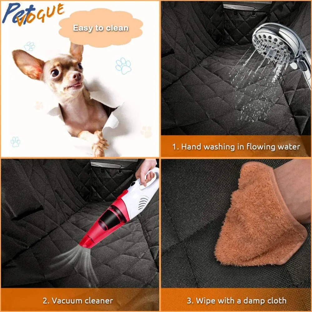 Pet Vogue Car Seat for Dogs (Black)