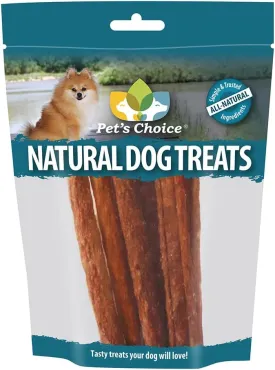 Pet's Choice Dog Treats, Elk Jerky, All Natural, 6 Count, Brown (0001-6PK)