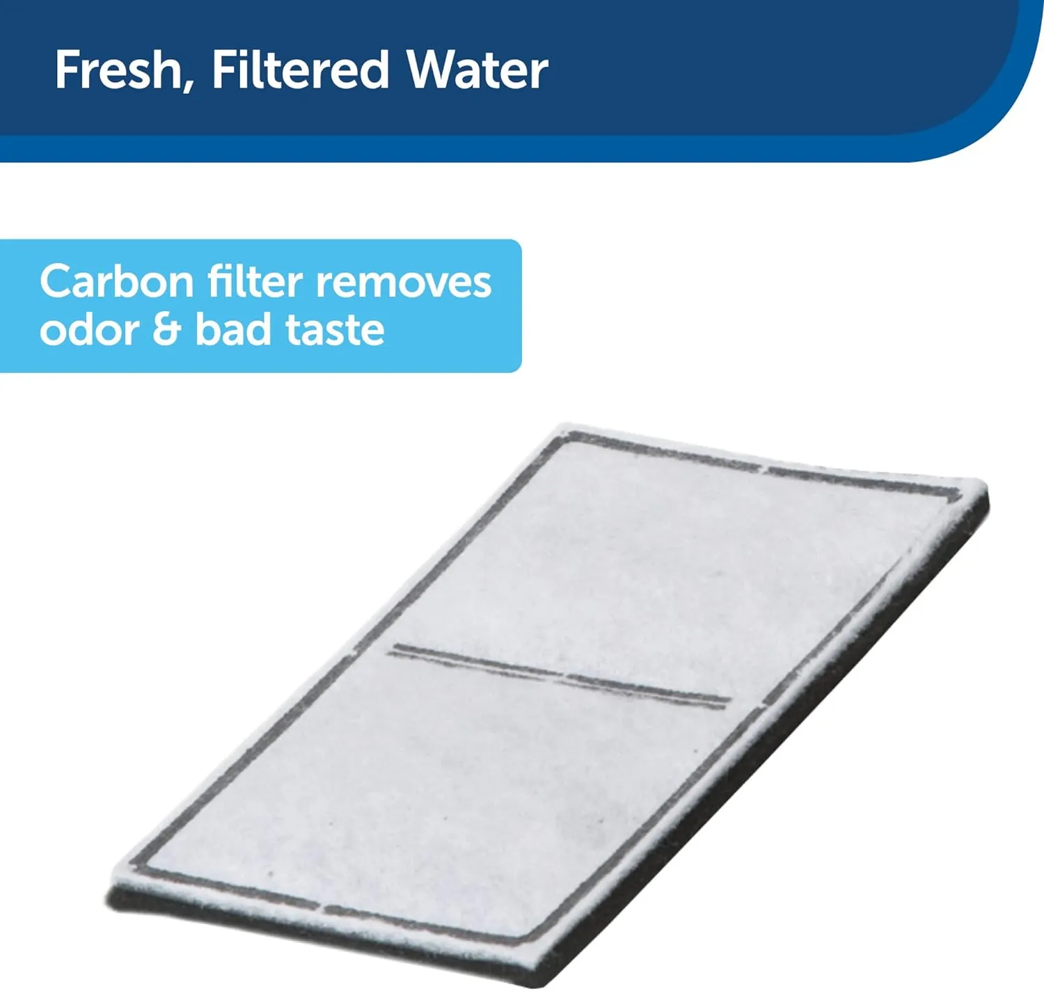 PetSafe Drinkwell Replacement Carbon Filter, Dog and Cat Water Fountain Filters, pack of 3