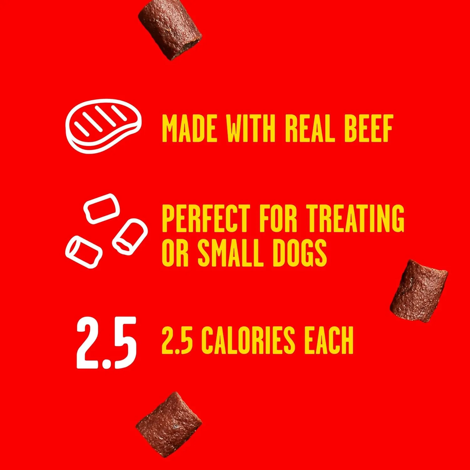 Pup-Peroni Training Dog Treats, Original Beef Flavor, 5.6 Ounce (Pack of 8), Made with Real Beef, Bite Size Rewards