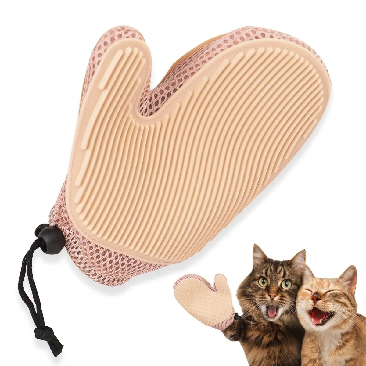 Silicon Cat and Dog Grooming and Hair Remover Mitt