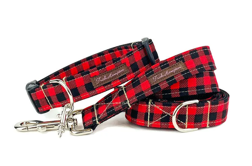 Small Buffalo Plaid 6ft Dog Leash - 901
