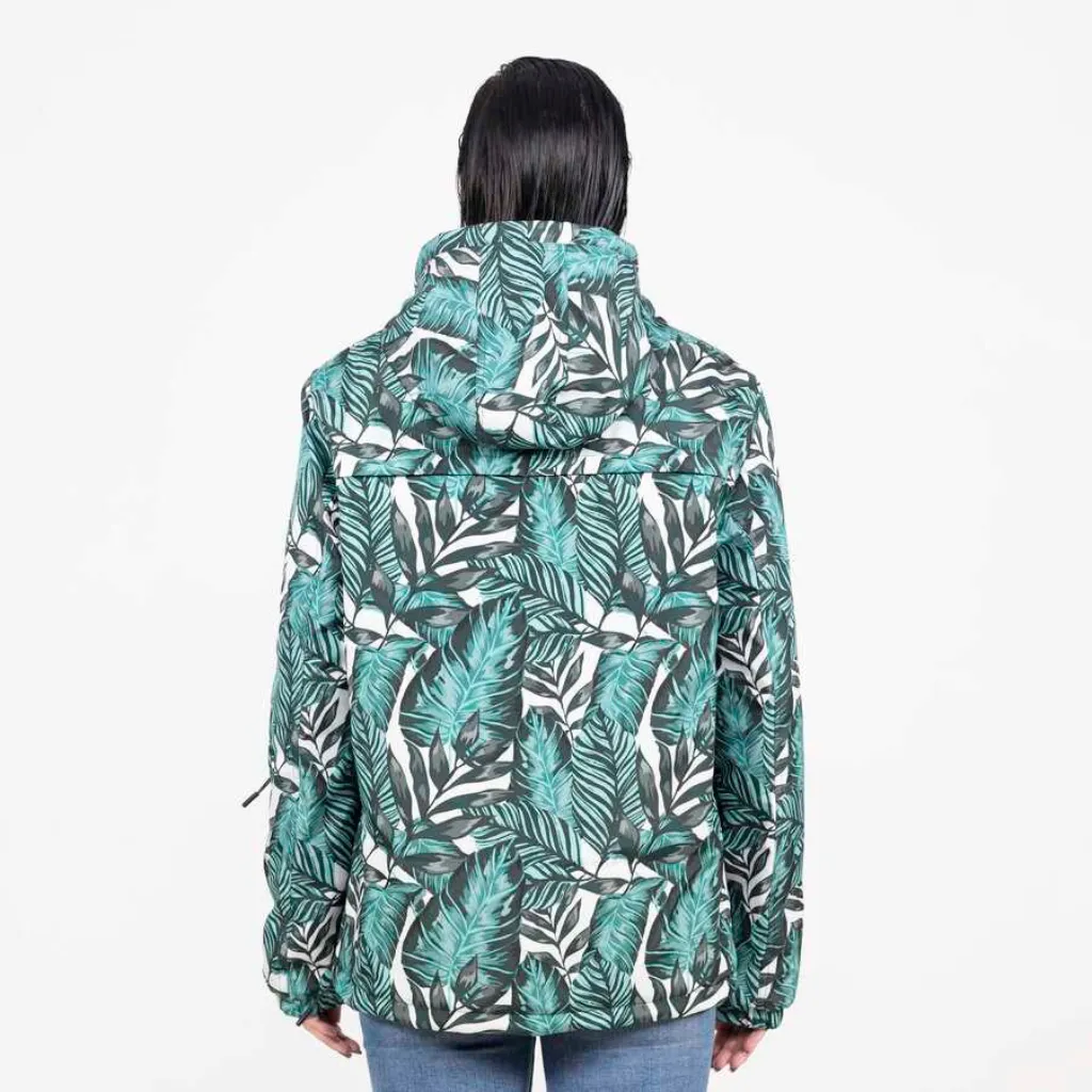 Unisex Aqua Black Fleece