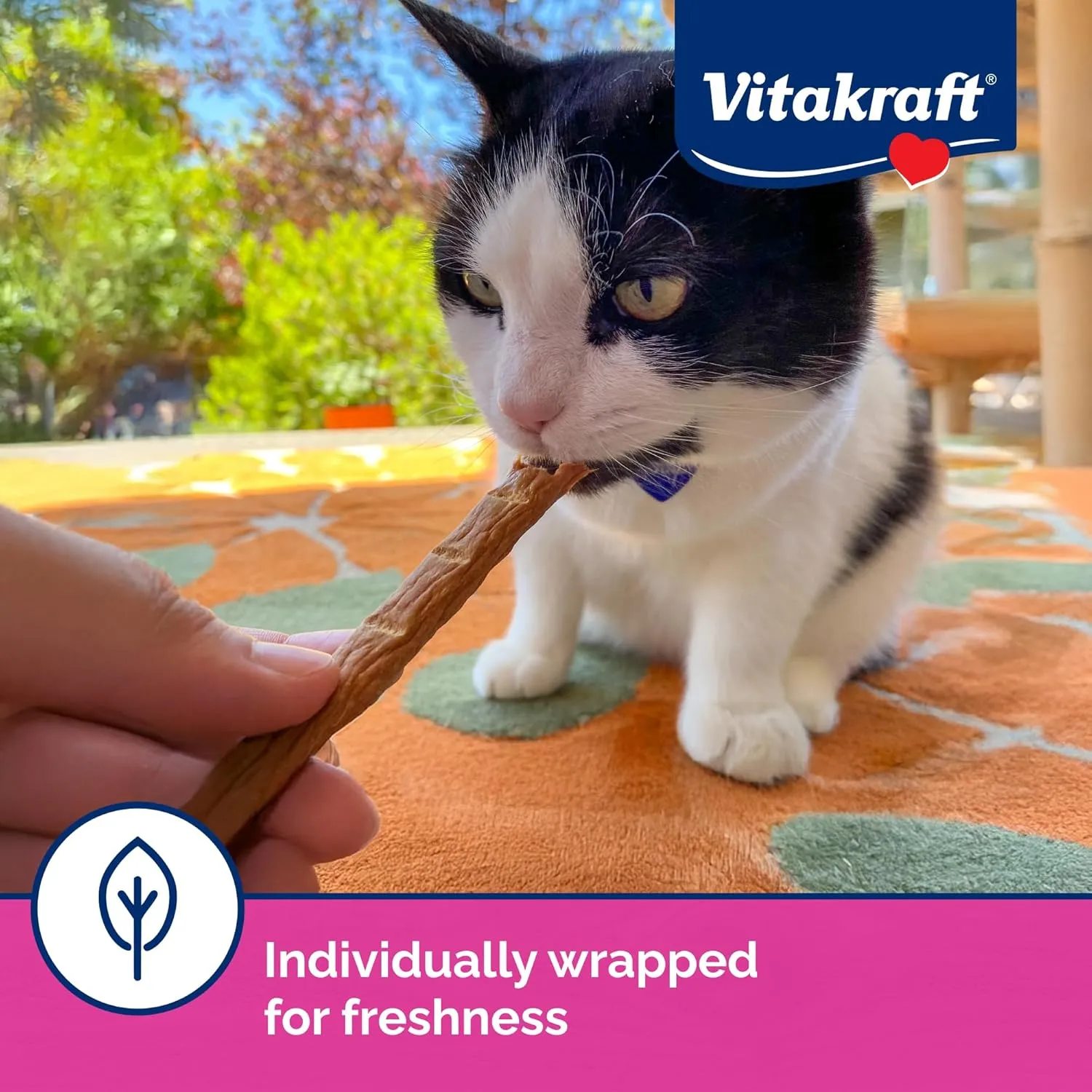 Vitakraft PurrSticks Cat Treat, Chicken, Multi Pack of 4