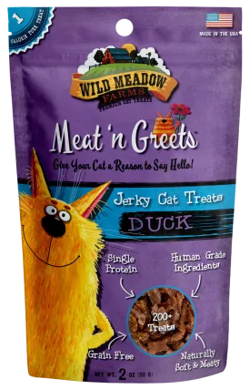 Wild Meadow Farms Meat 'N Greets Duck Cat Treats